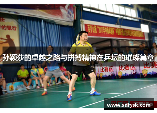孙颖莎的卓越之路与拼搏精神在乒坛的璀璨篇章